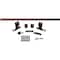 Ekena Millwork Premium J-Top Mount Barn Door Hardware Set w/ 8' Track for 1 3/8" to 2 1/4" Doors, Copper Vein GB60010H8CV - alternate 1